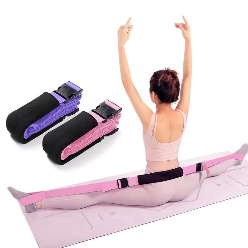 Dance Stretching Band, Yoga Belt, Pilates Equipment, Gymnastics Training Band, Stretch Belt Suitable for Adults and Children