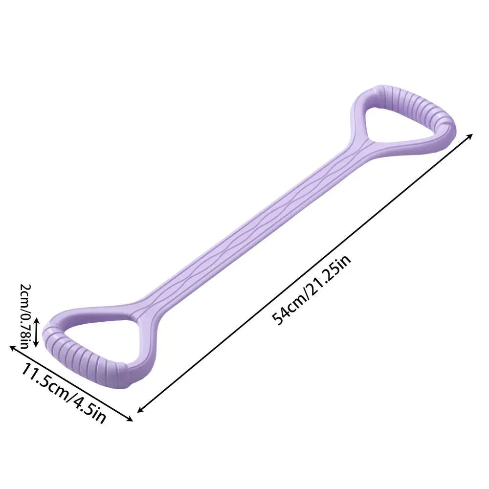 Resistance Bands for Working Out Figure 8 Fitness Bands Non-Slip Resistance Exercise Bands Portable Workout Bands Pilates
