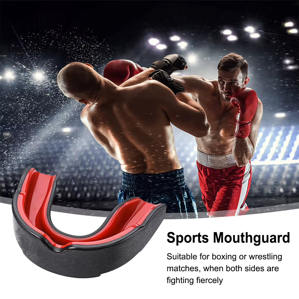 Mouth Guard Adults Junior Mouth Guard Sports Mouthguard for Football Wrestling Hockey Lacrosse Boxing for Contact Combat Sport