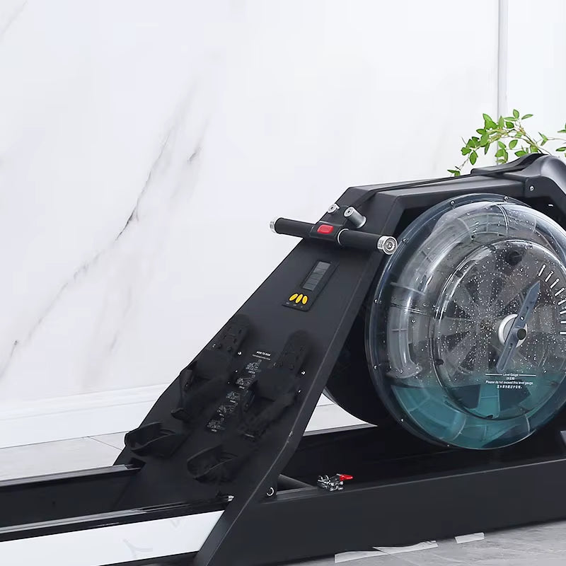 Gym Commercial Aerobic Fitness Equipment Foldable Rowing Machine Home Water Drag Rowing Machine
