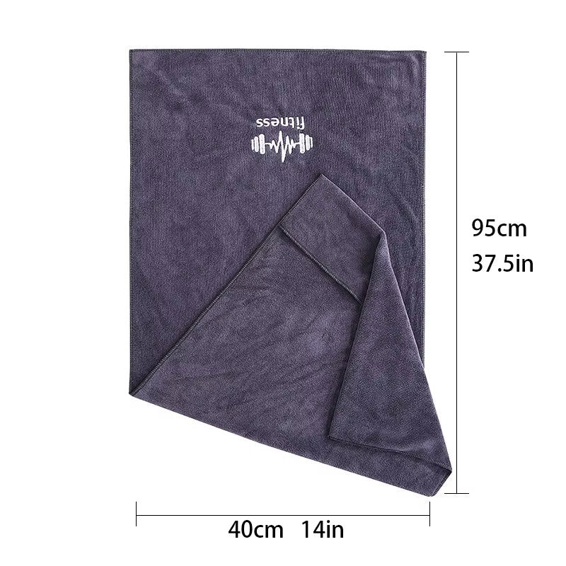 Multifunctional Fitness Towel for Sports Super Soft and Quick-Drying Towel Swimming Gym Equipment Sweat Pad Towel Microfiber