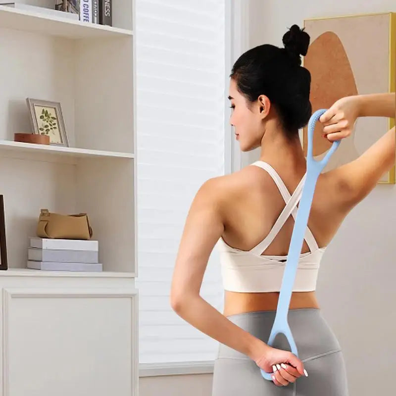 Resistance Bands for Working Out Figure 8 Fitness Bands Non-Slip Resistance Exercise Bands Portable Workout Bands Pilates