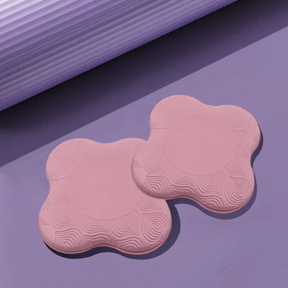 2Pcs Yoga Knee Pad Yoga Kneeling Support Thickened Yoga Knee Cushion Yoga Kneeling Protective Pad Non Slip for Home Gym Fitness