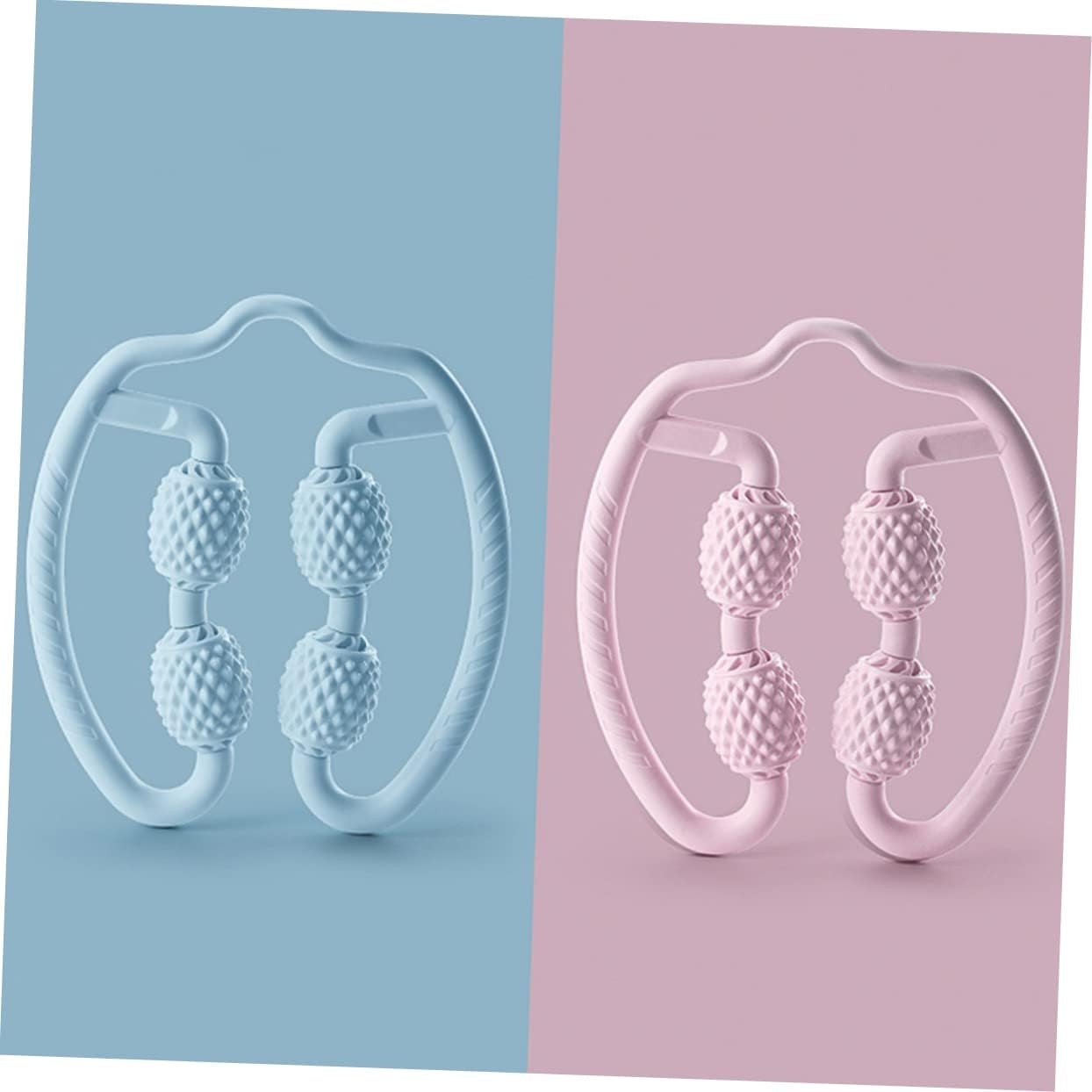 Four Wheel Leg Massager Quiet Muscle Massager for Yoga Muscle Roller Stick