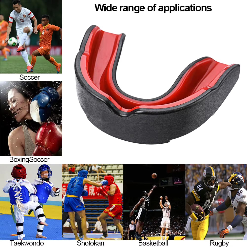 Mouth Guard Adults Junior Mouth Guard Sports Mouthguard for Football Wrestling Hockey Lacrosse Boxing for Contact Combat Sport