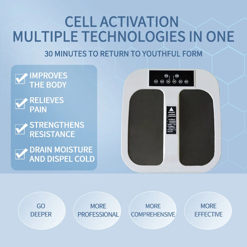 Newest Terahertz Quantums Energy Life Tera P90 P100 Terahertz Electric Heating 5G Terahertz Therapy Foot Massager Machine Device