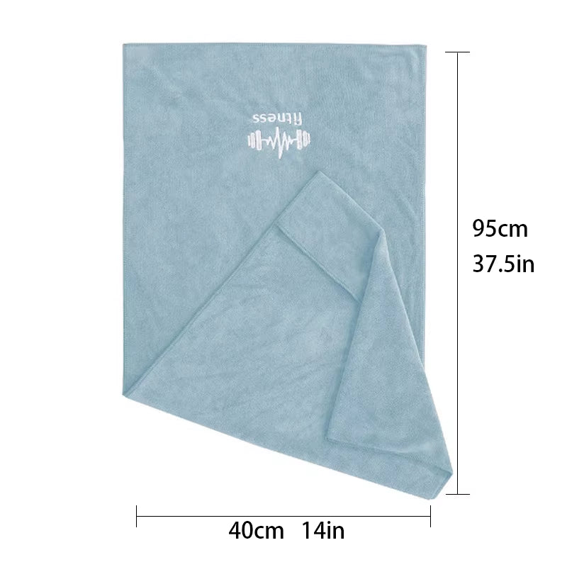 Multifunctional Fitness Towel for Sports Super Soft and Quick-Drying Towel Swimming Gym Equipment Sweat Pad Towel Microfiber