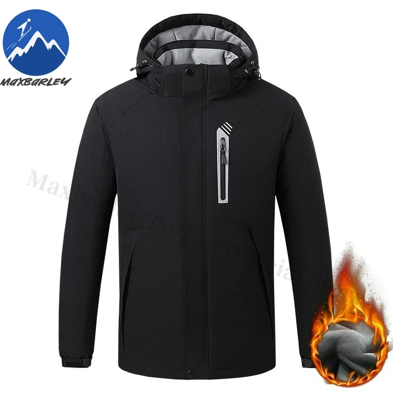 Men Winter Smart Heating Jacket 8 Area Heated Fleece Parka Women Outdoor Hikingr Snow Ski Flexible Thermal Cotton Windbreaker