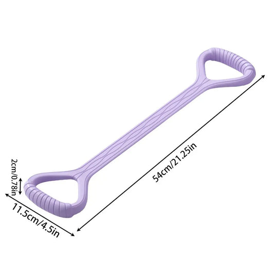 Resistance Bands for Working Out Figure 8 Fitness Bands Non-Slip Resistance Exercise Bands Portable Workout Bands Pilates