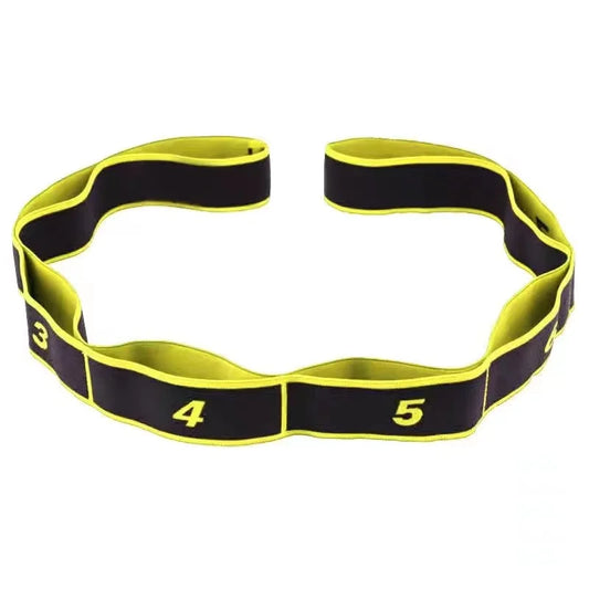 Yoga Stretch Resistance Bands Adult High Elasticity Multi-Segment Belt Yoga Assisted Stretching Belt Yoga Fitness Products