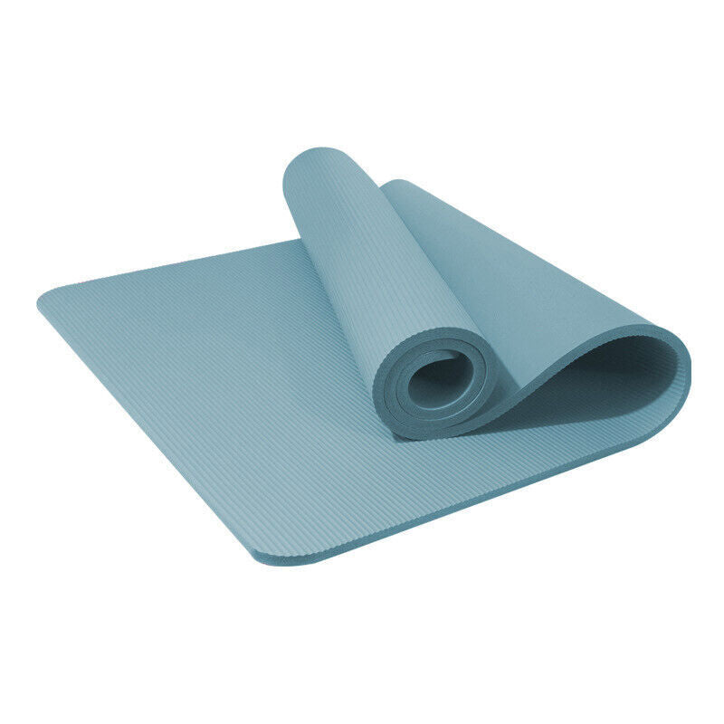 Yoga Mat Fitness Exercise Pad Non Slip Jump Rope Mat for Home Gym Workout Unisex