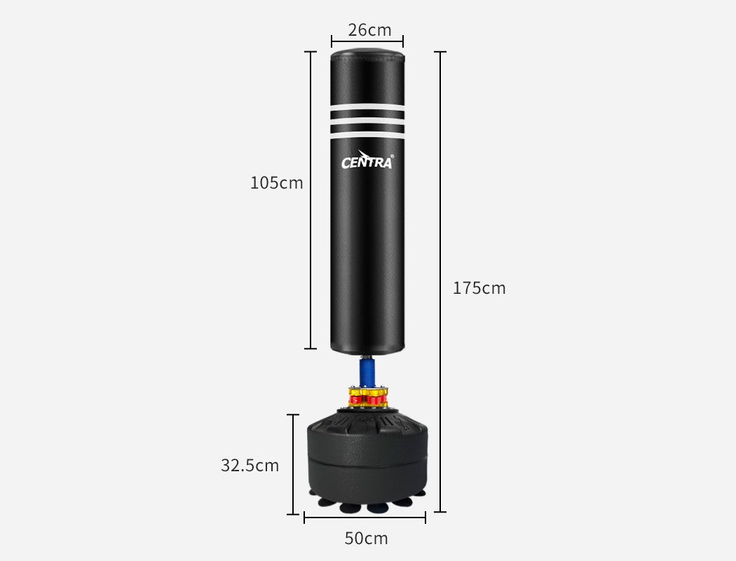 Centra Boxing Punching Bag Free Standing Speed Bag Dummy UFC Kick Training 175Cm