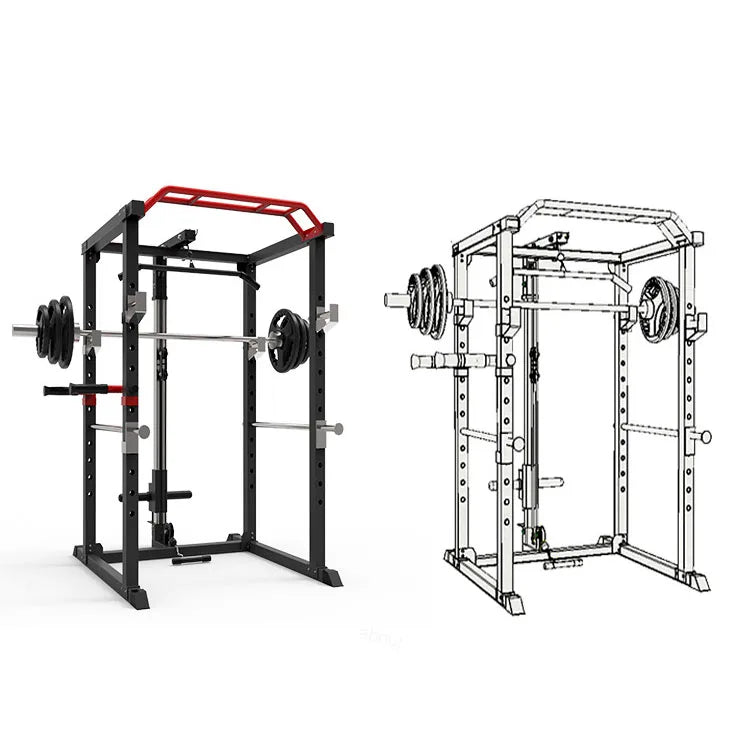 Commercial Fitness Gym Equipment Squat Rack, Power Rack, Power Rack Cage CN