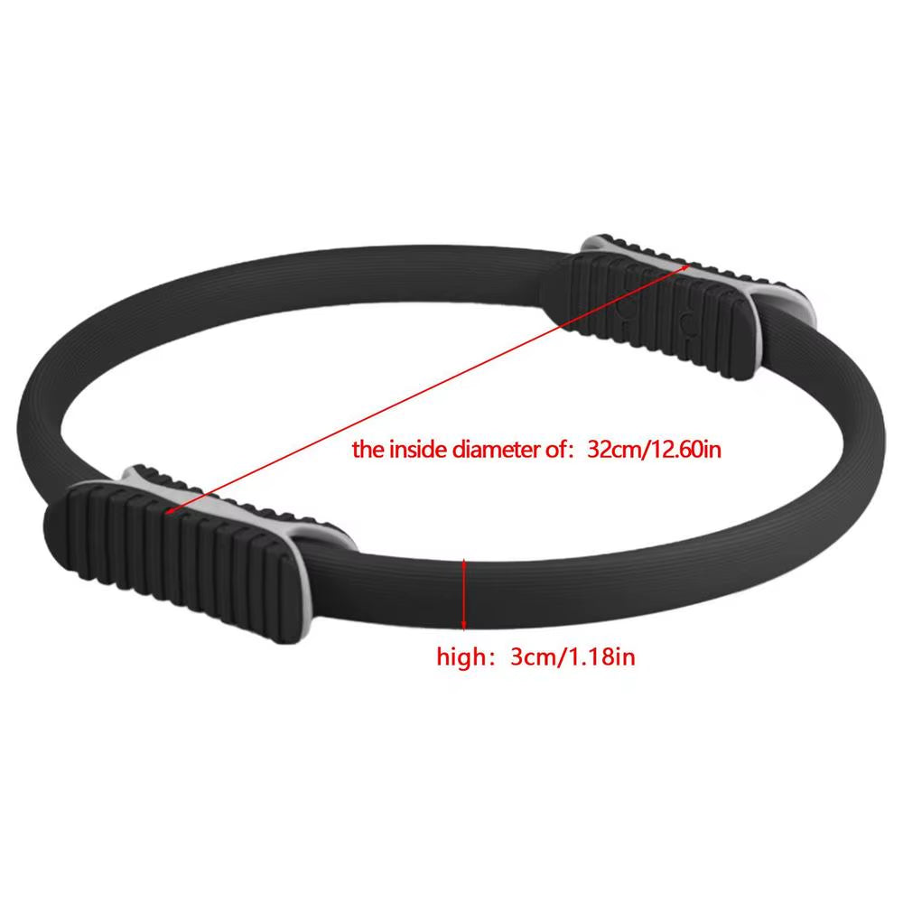 32Cm Circles Pilates Ring Yoga Fitness Ring Women Girl Exercise Home Resistance Elasticity Yoga Gym Workout Pilates Circles