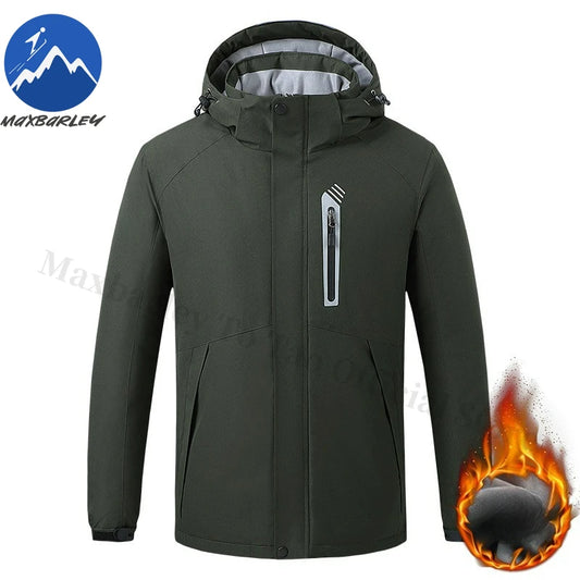 Men Winter Smart Heating Jacket 8 Area Heated Fleece Parka Women Outdoor Hikingr Snow Ski Flexible Thermal Cotton Windbreaker