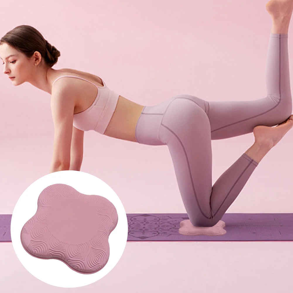 2Pcs Yoga Knee Pad Yoga Kneeling Support Thickened Yoga Knee Cushion Yoga Kneeling Protective Pad Non Slip for Home Gym Fitness