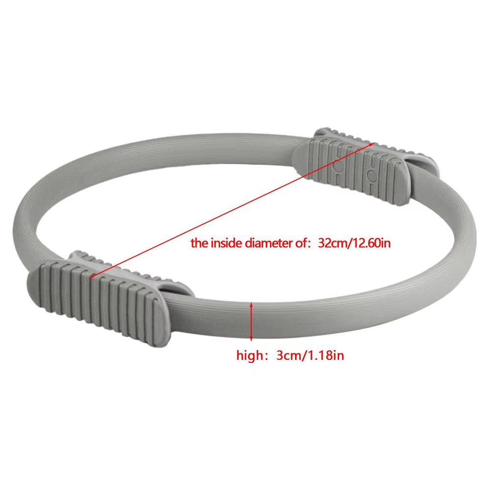 32Cm Circles Pilates Ring Yoga Fitness Ring Women Girl Exercise Home Resistance Elasticity Yoga Gym Workout Pilates Circles
