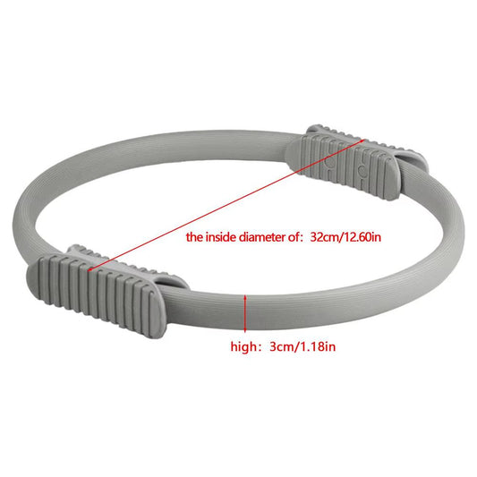 32Cm Circles Pilates Ring Yoga Fitness Ring Women Girl Exercise Home Resistance Elasticity Yoga Gym Workout Pilates Circles